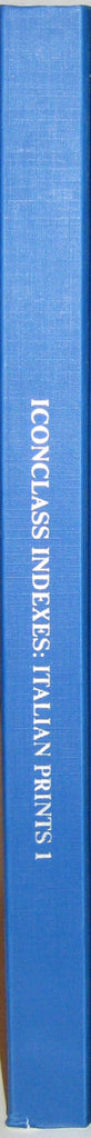 ICONCLASS INDEXES ITALIAN PRINTS, Vol. 1: Early Italian Engraving, corresponding with and referring to A.M. Hind's standardwork on the subject.